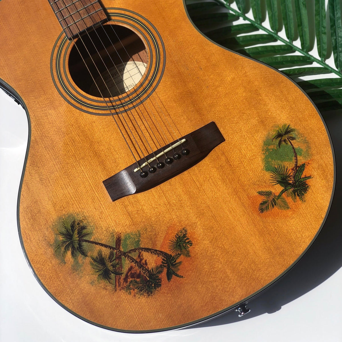 Vintage Palm Trees - Layer Graph Stickers for Guitars & Bass – Inlay  Stickers Jockomo