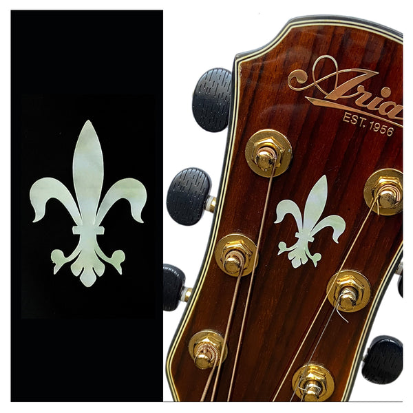 Fleur-de-lis I Guitar Inlay Stickers I Tar House Guitar – TAR HOUSE GUITAR