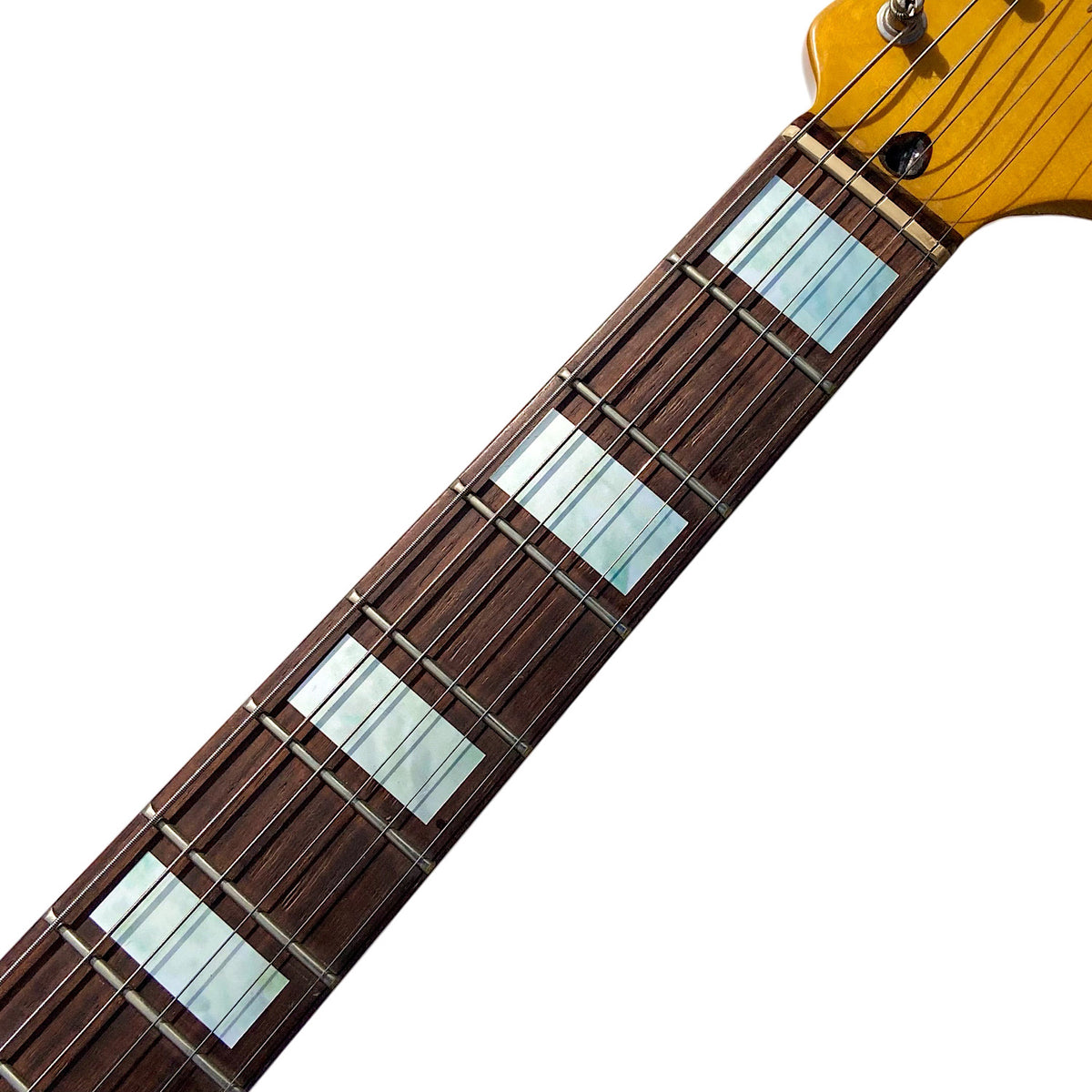 Jazz bass neck maple deals block inlays