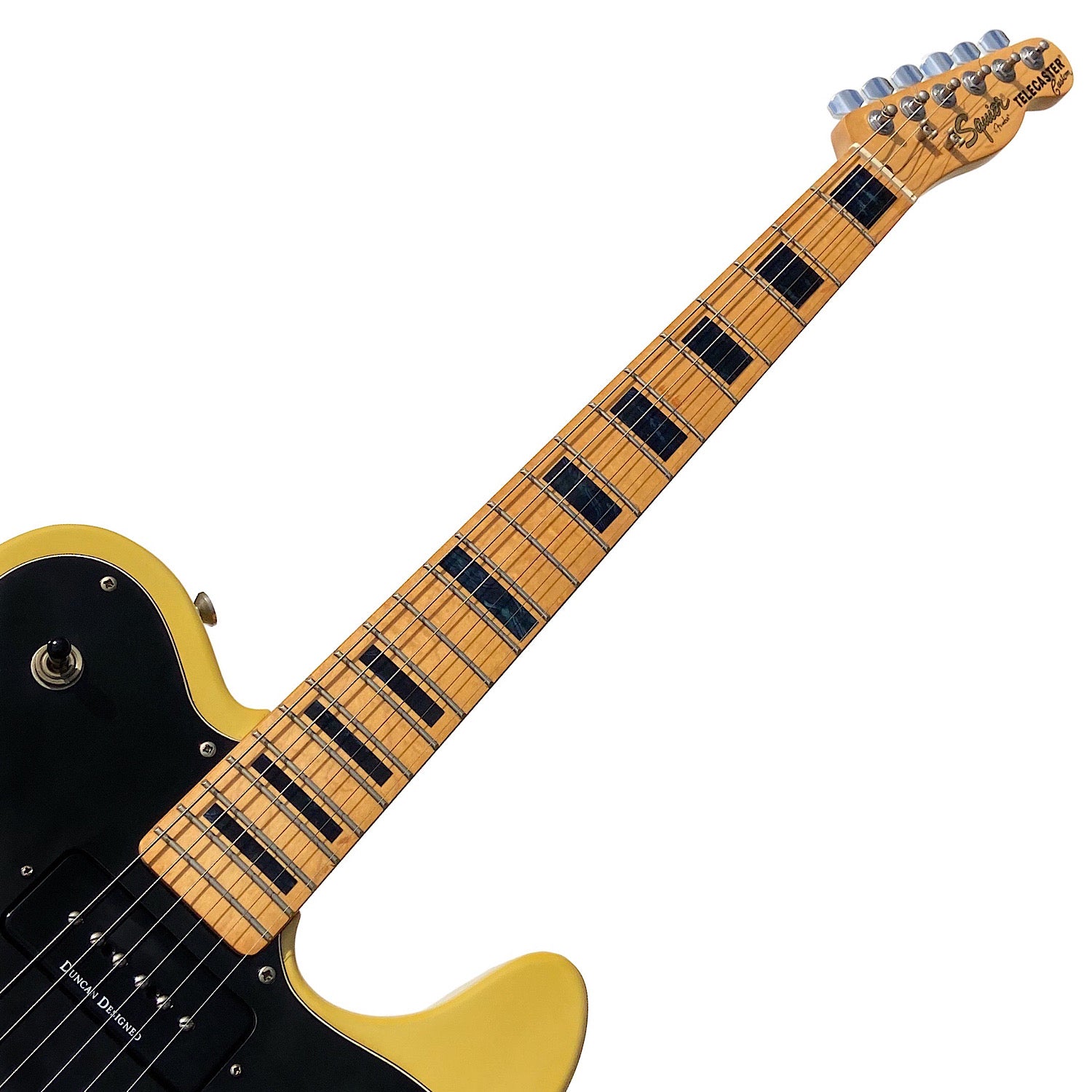 Custom Dot Fret Markers - Inlay Stickers for Guitars, Bass & Ukuleles AB (Abalone Blue)